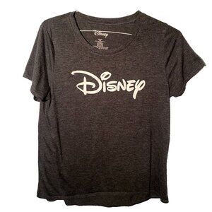Disney T‎ Shirt Charcoal Gray Size 2XL